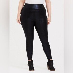 Torrid Pixie Skinny Studio Luxe Ponte High-Rise Pant Size 1x